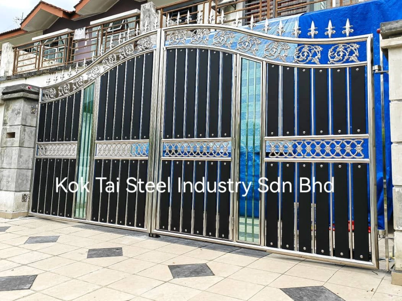 Stainless Steel Glass Door